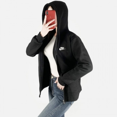 NIKE   J 자수 후드 기모 집업 (남여공용)