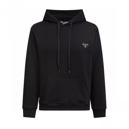 PRA*A   메탈 플레이트 코튼 후드