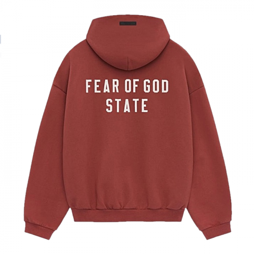 FEAR OF GOD ESSENTIALS 스테이트 후디 집업