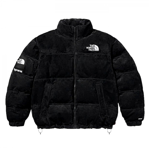 SUPREME  x THE NORTH FACE 스웨이드 눕시 다운자켓