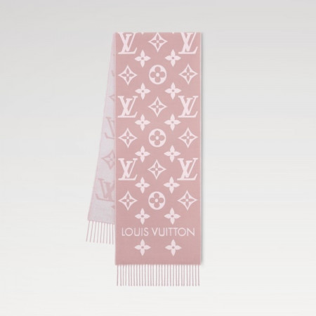 LOUIS VUITTON LV 에센셜 스카프 - 베쥬 로즈
