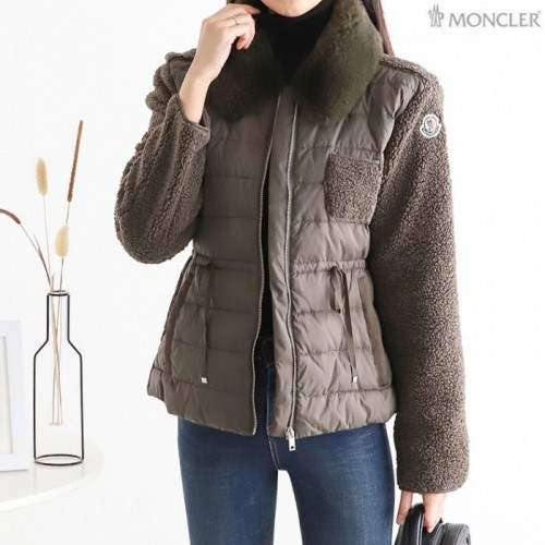 MONCL*R   2FW  FLEECE SLEEVE WALLON PUR JACKE