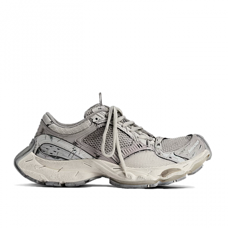 발렌시아가 BALENCIAGA 스테이플러 스니커즈 - 베이지 & 실버