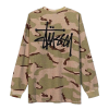 스투시 STUSSY 써멀카모드 롱슬리브