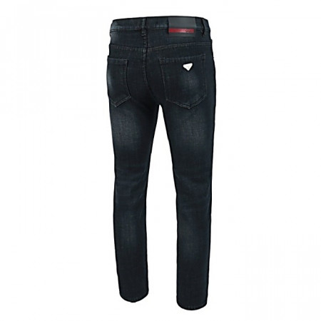 PRADA 화이트 트라이앵글 융기모 진청 슬림진