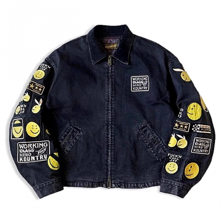 KAPITAL 스마일리 드리즐러 자켓