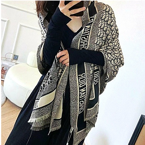 Christian Dior 오블리크 캐시미어 머플러