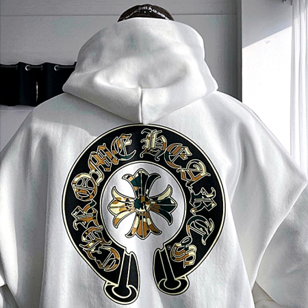 크롬*츠 Chrome hearts 카모 후드