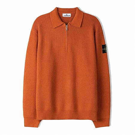 스톤아일*드 STONE ISLAND 카라니트 반집업