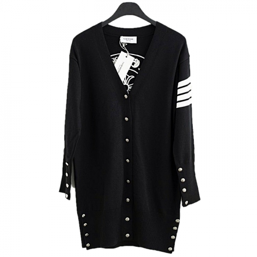 THOM BROWNE x Chrome hearts 콜라보 롱 가디건