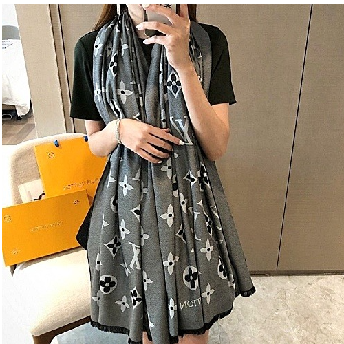 루이*통 LV 로고 숄 머플러