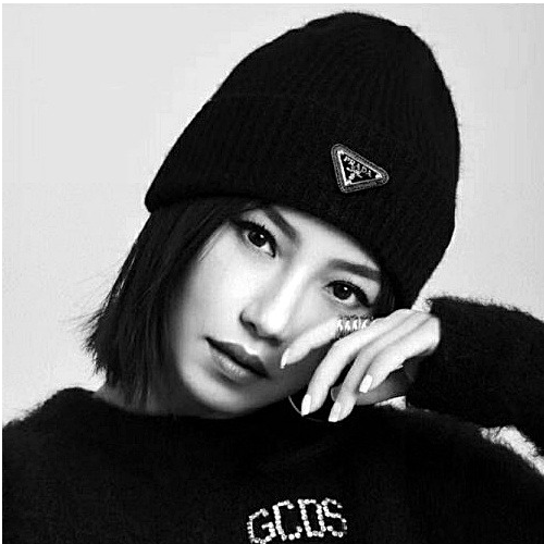 프*다 PRADA 앙고라 비니