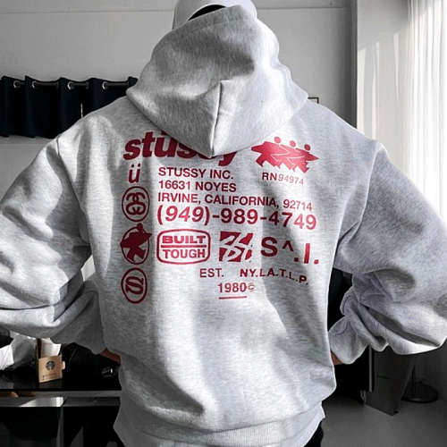 스투시 STUSSY 1980 후드 집업