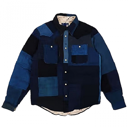 VISVIM 리워크 커치프 다운자켓