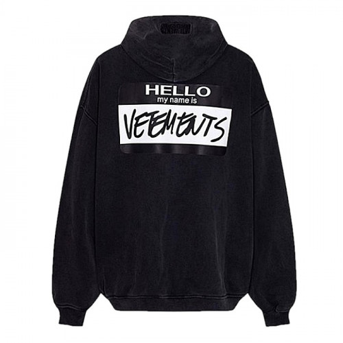 베*멍 VETEMENTS 마이네임 이즈 후디