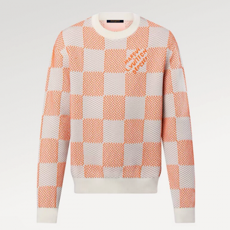 루이*통 LOUIS VUITTON 다미에 자가드 자수로고 울니트