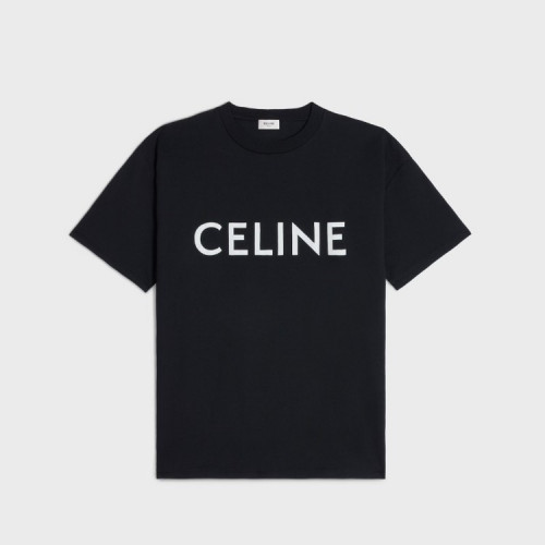 CELINE 루즈 티셔츠 - 블랙