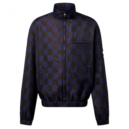 LOUIS VUITTON 다미에 팝 나일론 트래블 블루종 자켓