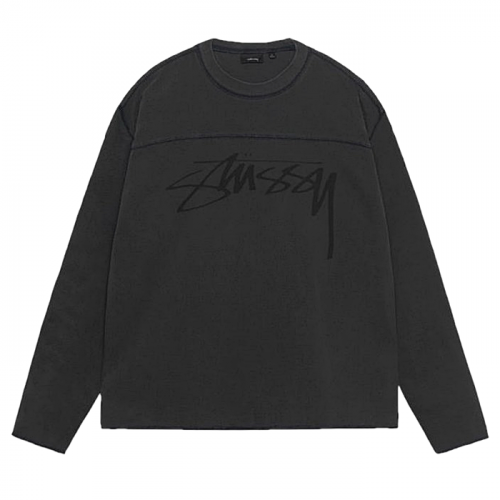 스투시 STUSSY 페이드 로고드 롱슬리브