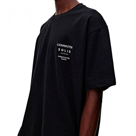 SOLID Homme 커뮤터 로고드 티셔츠
