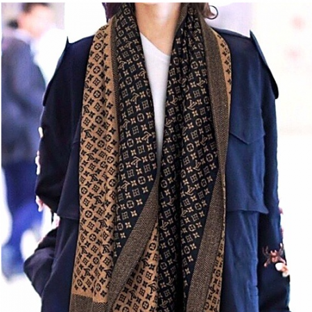 루이*통 LOUIS VUITTON 양면 쟈가드 울 머플러