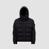 MONCLER Vezere 후드 쇼트 다운 재킷 - 블랙