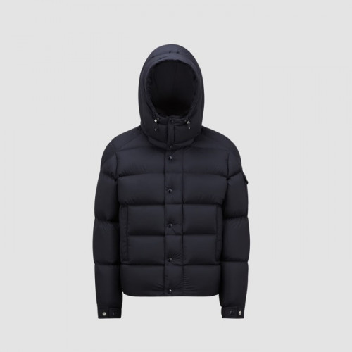 MONCLER Vezere 후드 쇼트 다운 재킷 - 나이트 블루