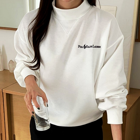 랄프로렌 Polo ralphlauren 로고 플리스 모크넥 맨투맨