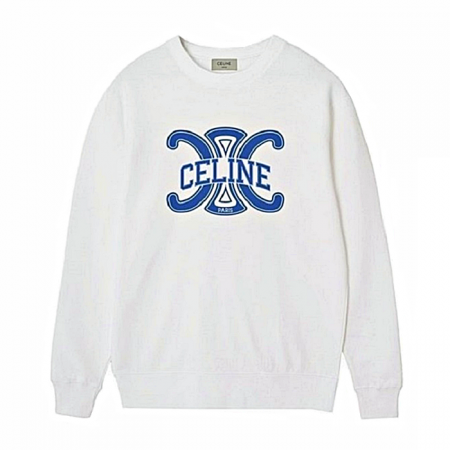 CELINE 블루 크라운 맨투맨