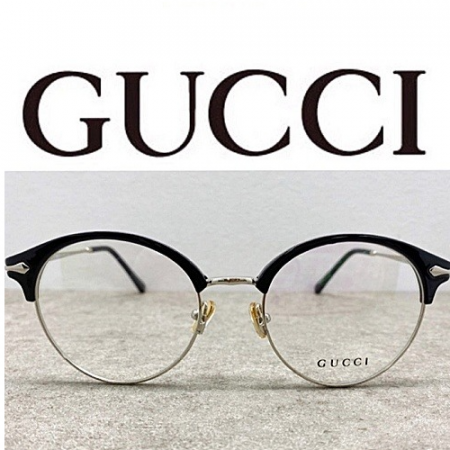 구* GUCCI 블랙실버 안경