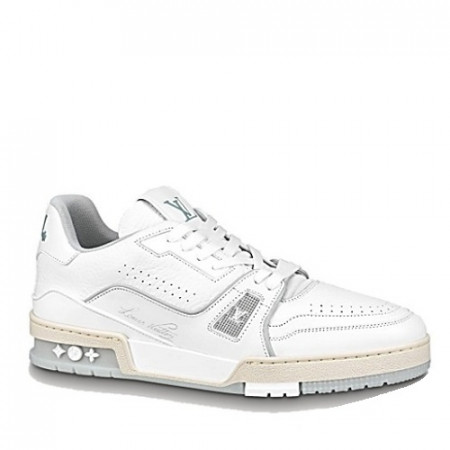 루이*통 LV 트레이너 스니커즈-화이트