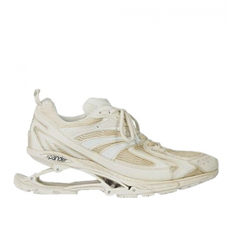 발렌시*가 BALENCIAGA 메쉬 패널 X-PANDER 스니커즈-화이트