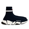 BALENCIAGA 스피드러너 2.0 다크 블루&멀티컬러 리사이클드
