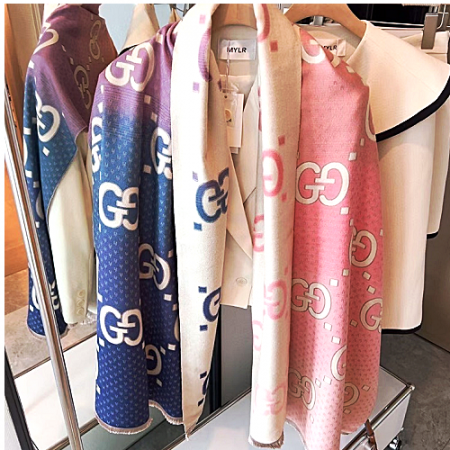 GUCCI 멀티컬러 머플러