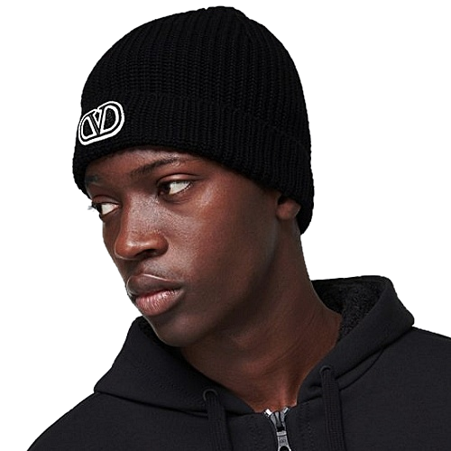 VALENTINO 발렌*노 VLOGO 장식 비니