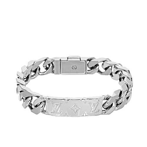 LOUIS VUITTON 버질 아블로 모노그램 체인 팔찌