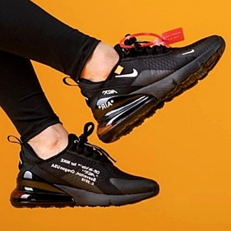 나이키 X 오프화*트 에어맥스 270 - 블랙