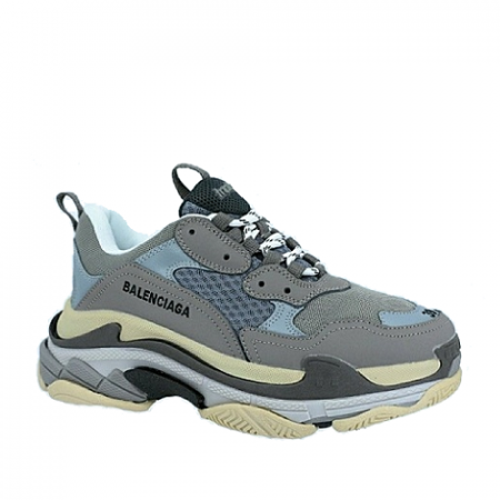 발렌시아가 트리플 S 스니커즈 = 그레이