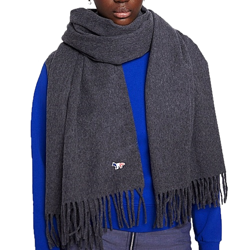 MAISON KITSUNE 쓰리컬러 머플러