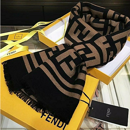 FENDI펜* FF 캐시미어 숄