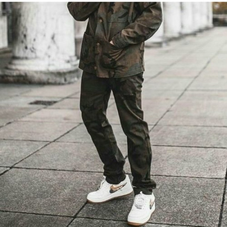 루이비통X슈프림 모노그램 카모 데님진