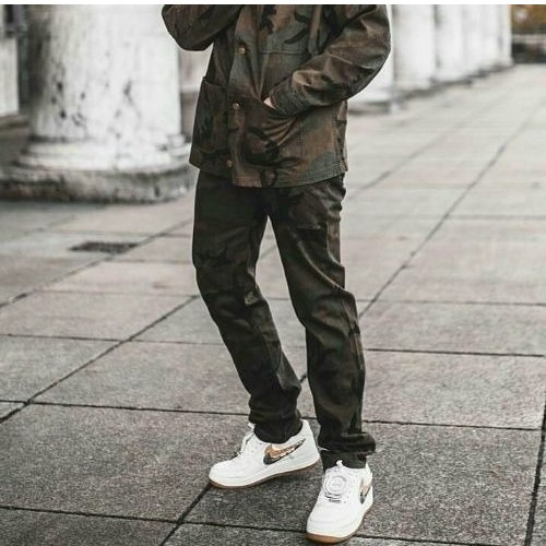 루이비통X슈프림 모노그램 카모 데님진