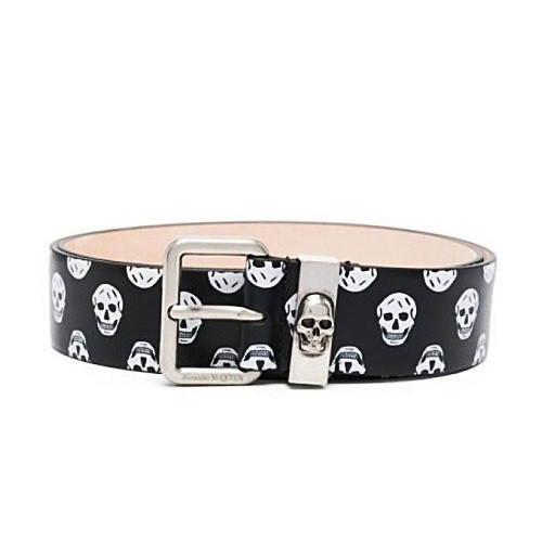 알렉산더 *퀸 스컬 아이덴티티비조 벨트