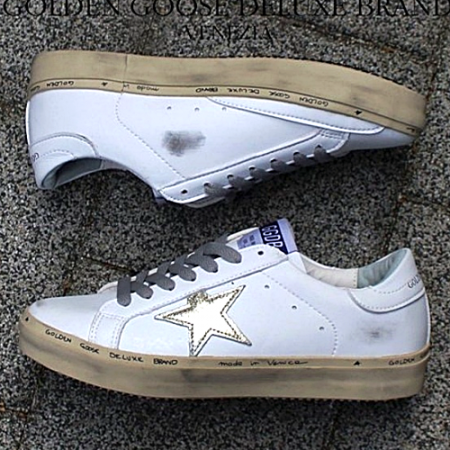 GOLDEN GOOSE 하이스타 리미티드 에디션 골드별