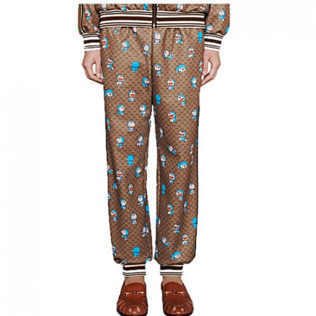 구* x 도라에몽 GG 슈프림 트랙 팬츠