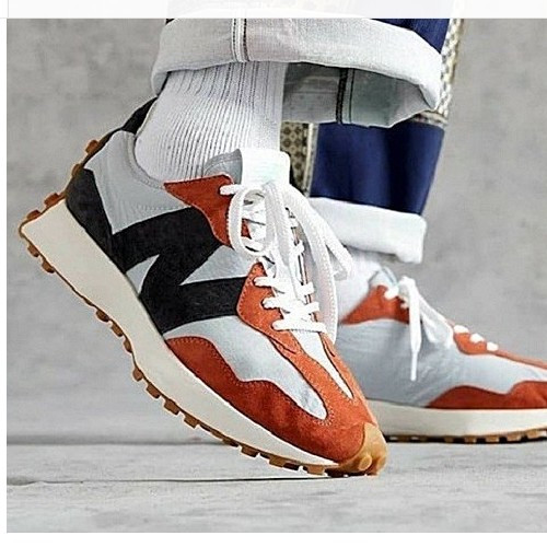 New Balance  뉴발란스 맨즈 327 브라운 그레이