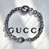 GUCCI 인터로킹 G체인 팔찌