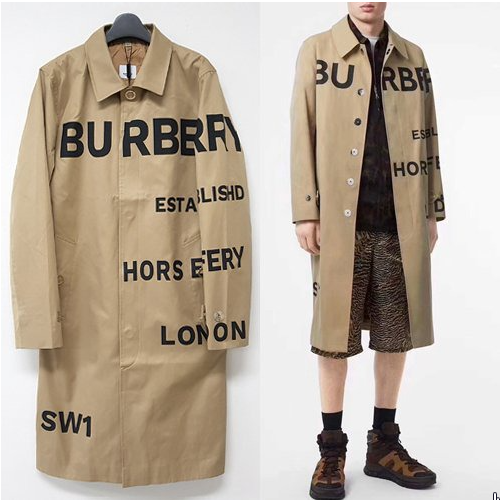 버버리 영문로고 맥코트