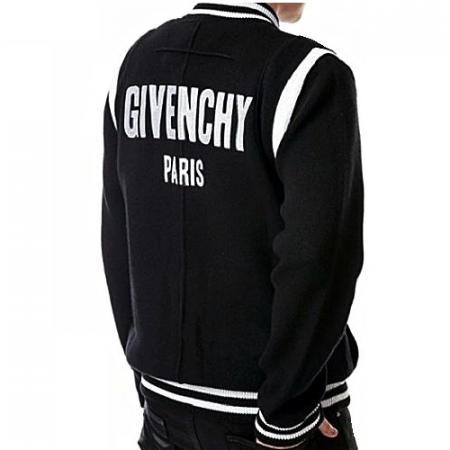 GIVENCHY 파리스 스타디움 울모직 블루종