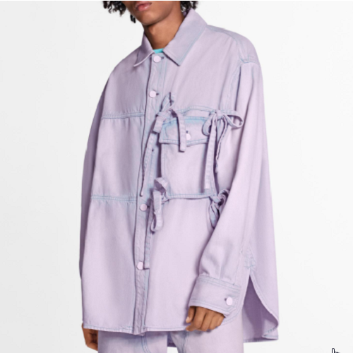 Louis Vuitton 리무버블 블리치드 데님